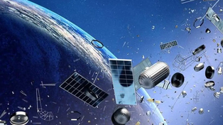 La basura espacial se ha convertido en un peligro para los satélites y una fuente de contaminación de las órbitas.