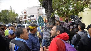 Enfrentamientos entre vecinos y obreros en el inicio de la obra de ensanche de Racedo