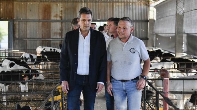 Lechería: en qué consiste el plan anunciado por Sergio Massa para productores tamberos