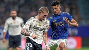Franco Mastantuono fue titular en la goleada de Real Madrid al Oviedo.