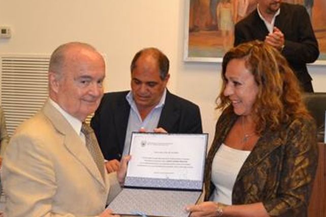 Jorge Taverna Irigoyen fue distinguido como “Santafesino Destacado”