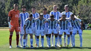 Nicolás Paz y Lucas Esquivel fueron titulares en la Selección Sub 23 que empató ante Venezuela en Ezeiza.