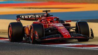 Leclerc hizo el mejor tiempo en la tercera jornada de pruebas en Bahréin