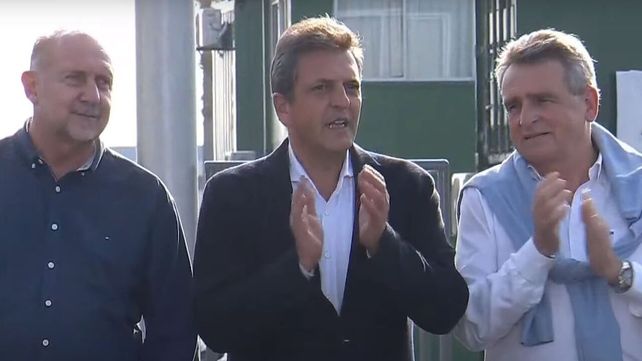 El candidato a presidente por Unión por la Patria