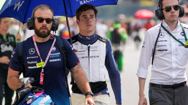 El argentino Franco Colapinto cerró una gran actuación en su primer GP de Fórmula 1.