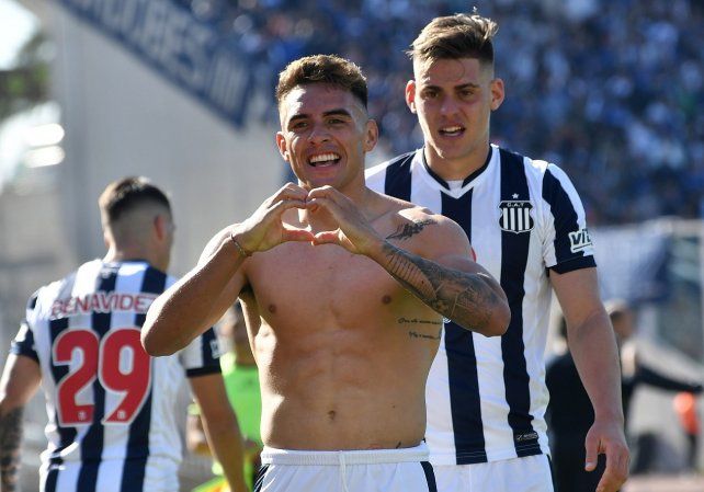 Enzo Díaz. en el radar de River Plate.