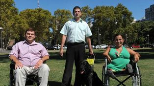 Tres precandidatos a concejal de distintas ciudades y la inclusión como bandera
