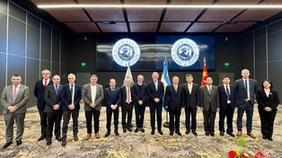 Una delegación china de alto nivel visitó la Bolsa de Cereales de Buenos Aires.