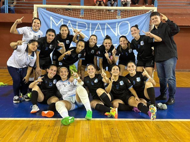 Las chicas Mariano Moreno festajaron a lo grande.&nbsp;