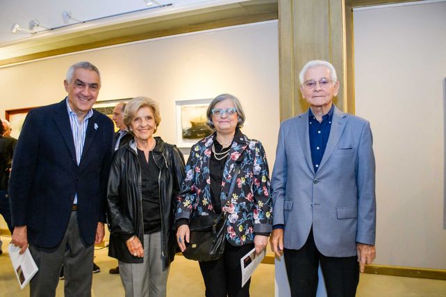Amadeo Lombardi, Silvina Couzier, Irma Cardonnet y Alberto Abut.  