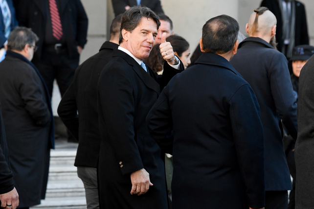 El jefe de Gabinete, Nicolás Posse, fue al Tedeum pero no recibió el saludo de Milei.