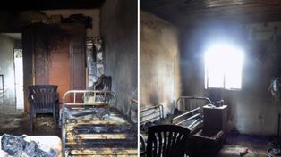 Feliciano: un hombre estuvo a punto de morir en un incendio