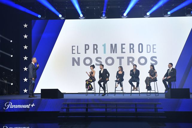 Evento. Marley fue el conductor de la conferencia de Paola Krum