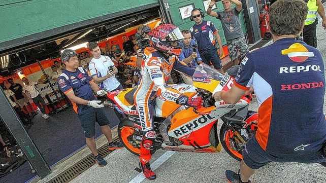 El MotoGP se corre en Aragón con la vuelta de Marc Márquez