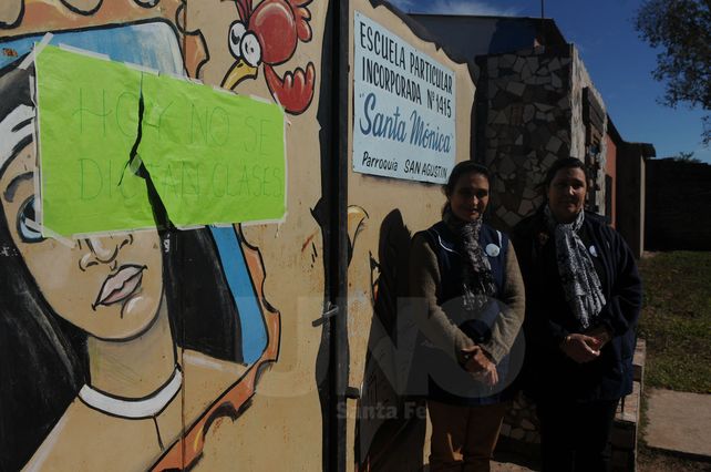 Por los tiros y la violencia en el barrio, una escuela de San Agustín está cerrada
