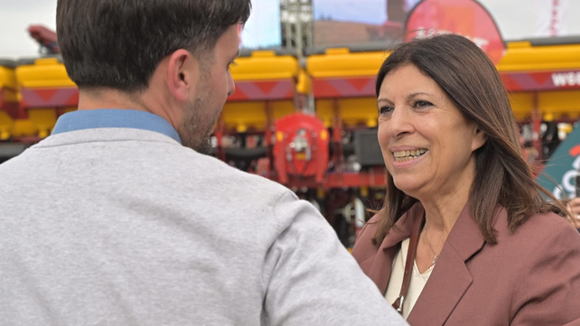 Clara García recorrió Agroactiva