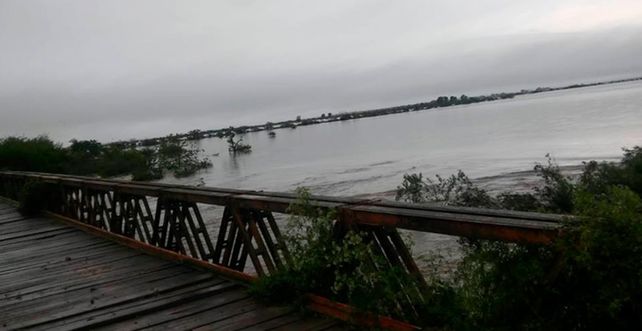 Así está Nogoyá tras las lluvias torrenciales