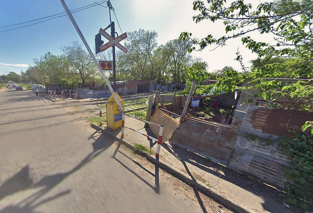 La zona de barrio Ludueña donde se produjo el feroz ataque.