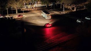 El corte de luz afectó a amplias zonas de la ciudad.