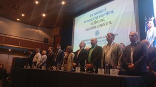 El acto de apertura del congreso anual de Federación Agraria contó con la presencia de autoridades y funcionarios provinciales.