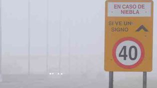 Poca visibilidad por presencia de niebla complica la circulación en rutas adyacentes a Rosario