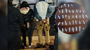 San Lorenzo: una pareja fue detenida con decenas de envoltorios con cocaína