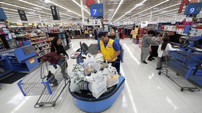 En peligro. Un Wal Mart en Houston. El consumo masivo sufrirá.&nbsp;