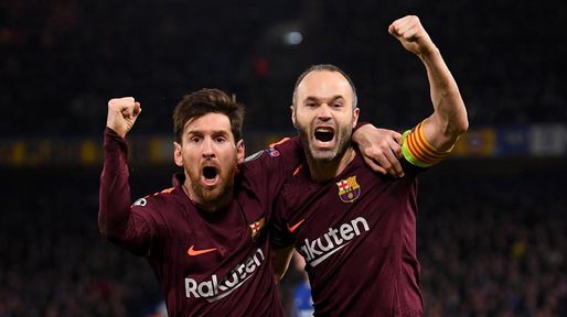 Las emotivas palabras de Messi tras la despedida de Iniesta