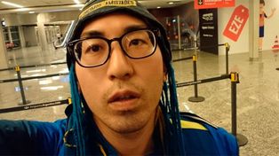 &nbsp;Isamu Kato llegó desde Tokio con la única misión de presenciar el superclásico.