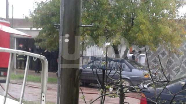 Un hombre se atrincheró con sus hijos en el barrio Las Delicias