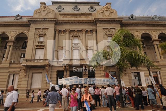 El justicialismo salió a la calle para reclamar más seguridad