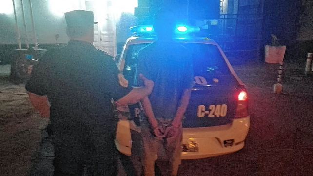 Paraná: violento violó la restricción de acercamiento y fue detenido