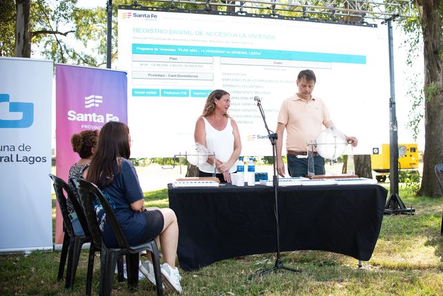 General Lagos sorteó 14 viviendas con cupos especiales y demanda general