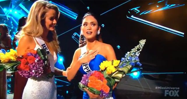 Escándalo en el concurso Miss Universo al anunciar una ganadora equivocada