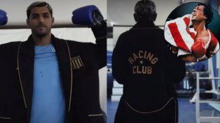 La estruendosa presentación de Rocky Balboa en Racing