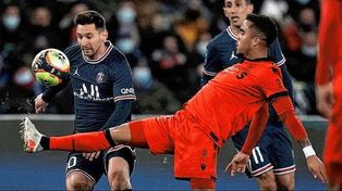Con la presencia de Lionel Messi, PSG igualó como local ante el Niza 0-0.