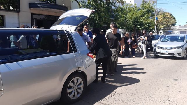 Despiden los restos de la mujer de San Lorenzo que murió en Capilla del Monte