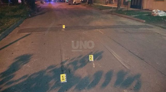 El accidente ocurrió en calle Ángel Cassanello al 2200