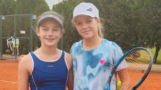 Catalina Tion y Delfina Marshall, números 5 y 9, respectivamente en el ranking nacional de su categoría.&nbsp;