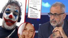 Dos contra uno. Morena se sumó a Patricio Giménez en la pelea contra Rial. Dos contra uno. Morena se sumó a Patricio Giménez en la pelea contra Rial.
