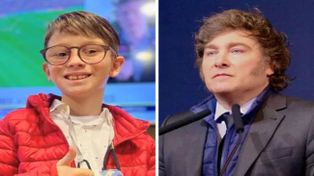 La respuesta de Milei a Ian Moche: dijo que tuiteó desde su cuenta personal