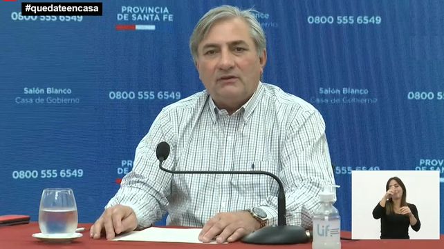 El ministro de Getión Pública provincial