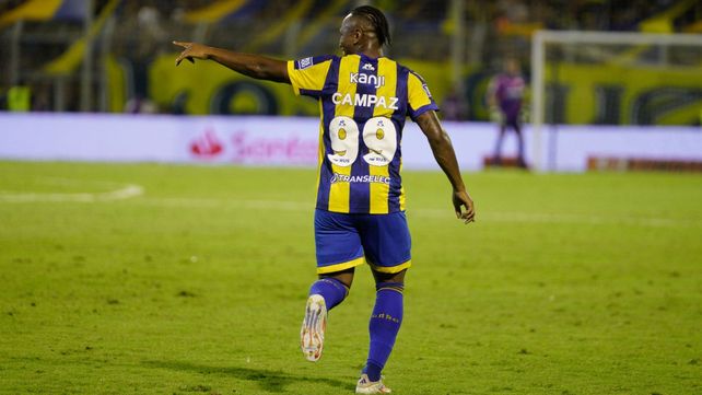 Jaminton Campaz no estará ante Platense