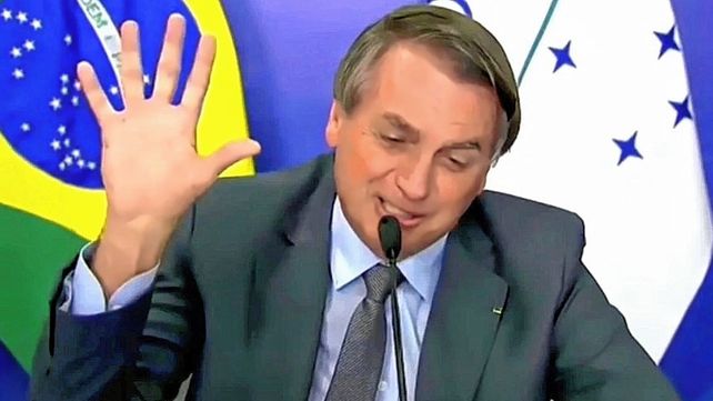 Bolsonaro calentó la previa de la final Argentina-Brasil