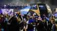Caravana y micro descapotable: cómo fue el emotivo recibimiento a la selección en Ezeiza