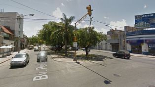 Dio a luz a su bebé en la esquina de Bulevar y 9 de julio