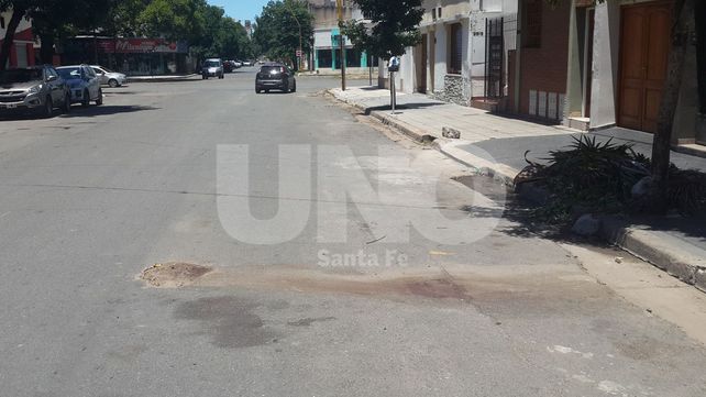 El lugar en donde ocurrió el hecho en 2014.