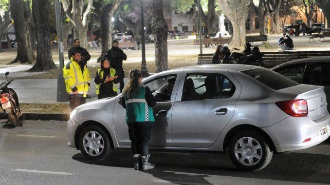 Controles de tránsito de la Municipalidad de Santa Fe