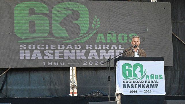 Rogelio Frigerio aseguró que nunca más en la provincia habrá un gobierno enfrentado al sector productivo.