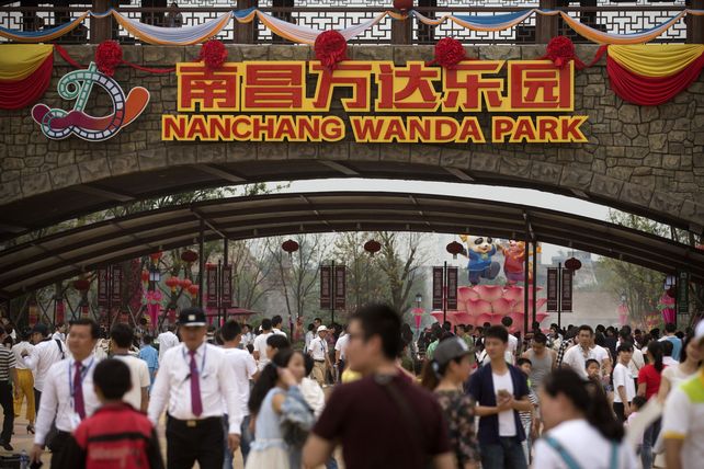 Espectacular. El ingreso a Ciudad Wanda